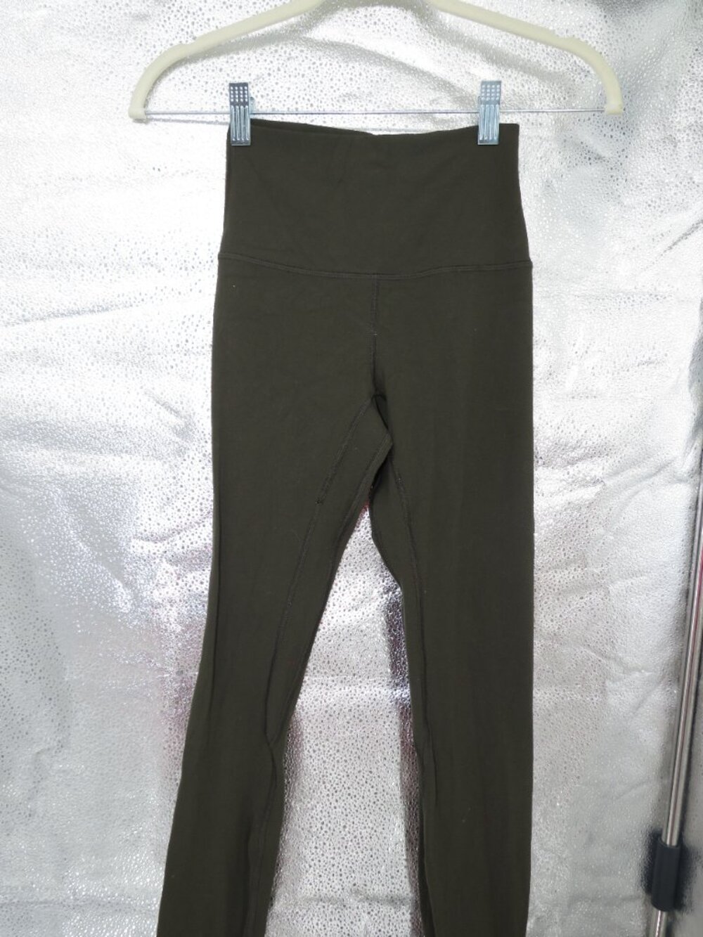 Lululemon Dark Olive Align Mid Rise Leggings 26 Inseam Size 2 Green Tight Pant - Picture 2 of 6